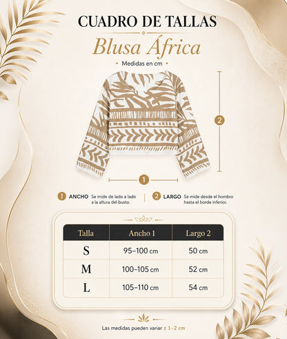 Blusa África | PACK DE 3 Y AHORRA 60% DESCUENTO